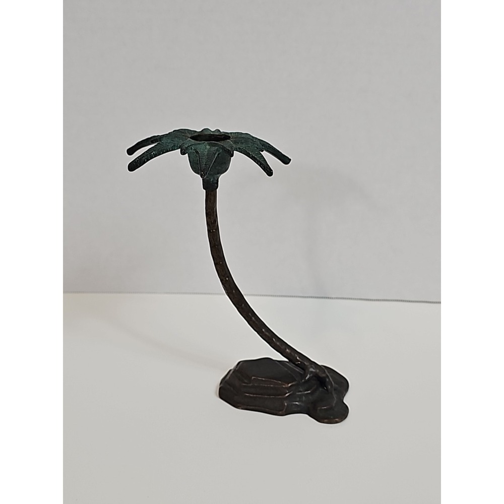 Vintage Bronze Palm Tree. Mid Century Modern SPI